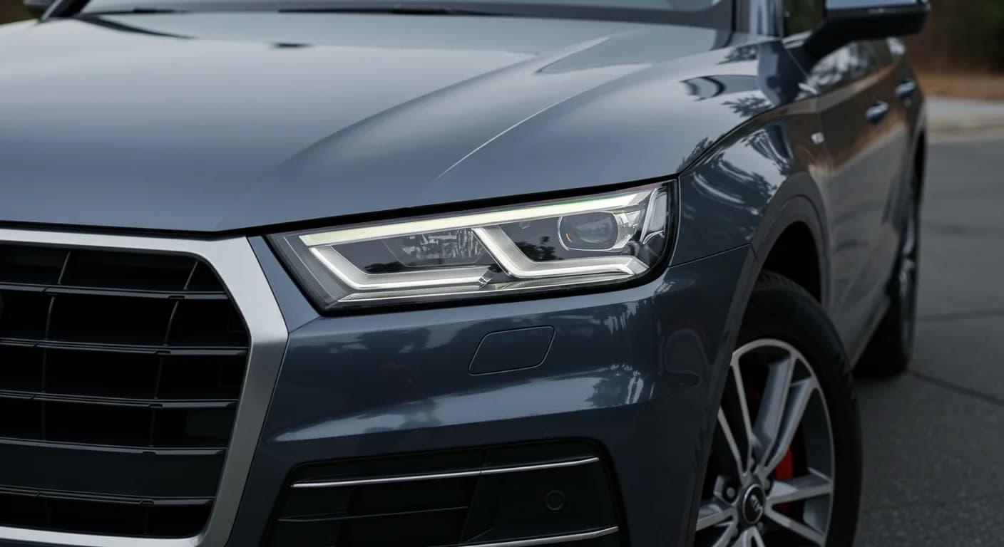 2025 Audi Q5 — Audi Q5 headlight defective
