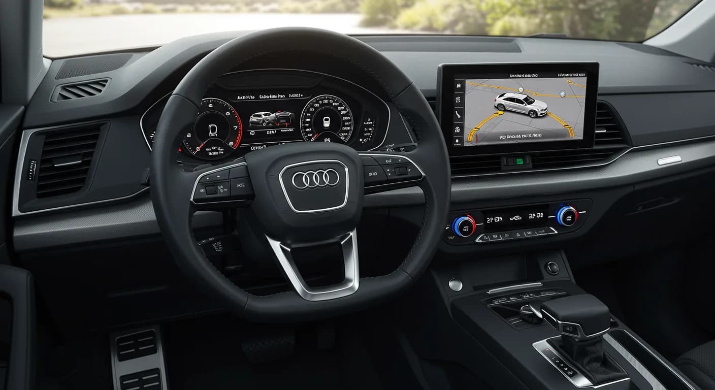 2025 Audi Q5 — 2025 Audi Q5 side assist warning