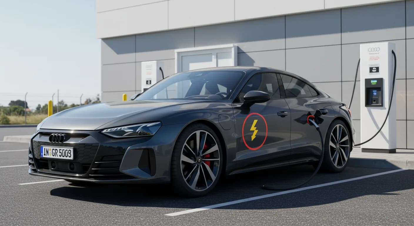2023 Audi RS e-tron GT — Audi e-tron GT charger conversion