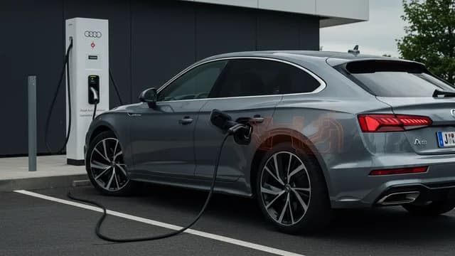 2025 Audi A5 — 2025 Audi A5 charging system fault U01E400