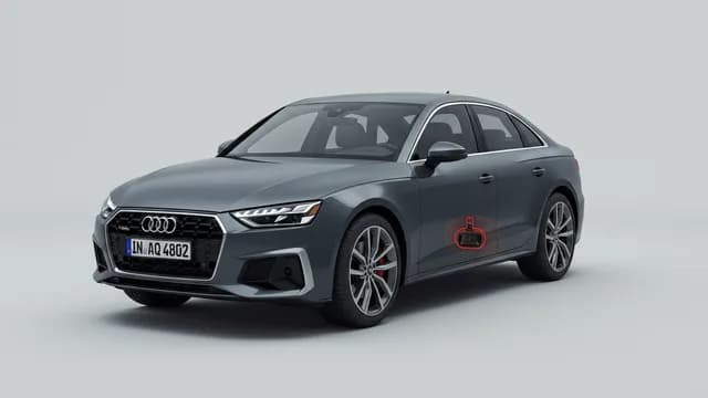 2025 Audi A5 — 2025 Audi A5 gearbox warning lamp