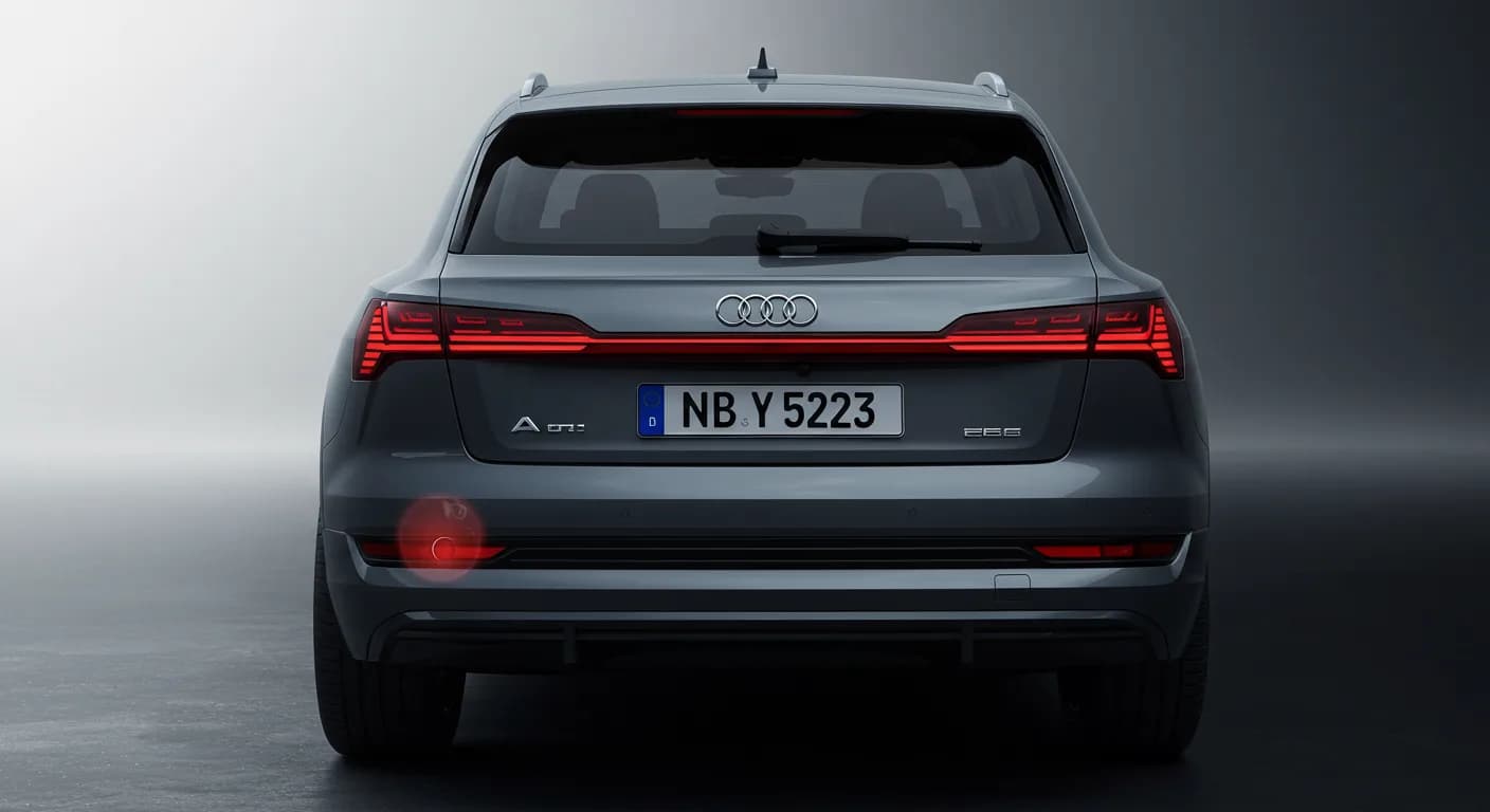 2023 Audi e-tron — Audi e-tron exhaust tailpipe corrosion