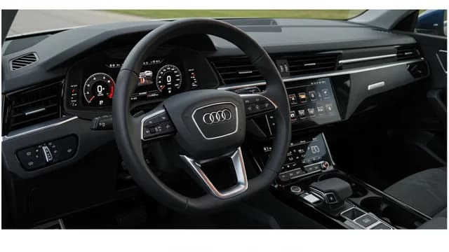 2022 Audi e-tron — Audi instrument cluster scratches