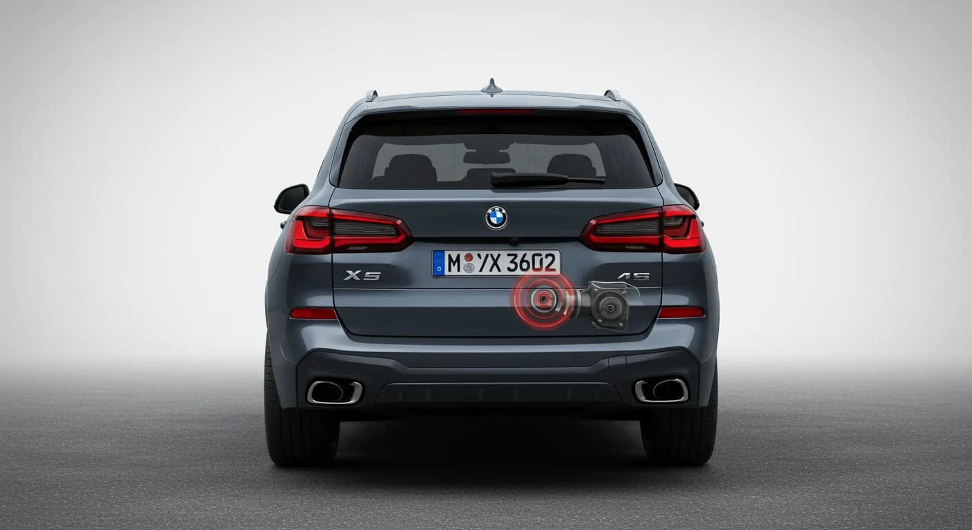 2025 BMW X5 — BMW X5 rear output shaft