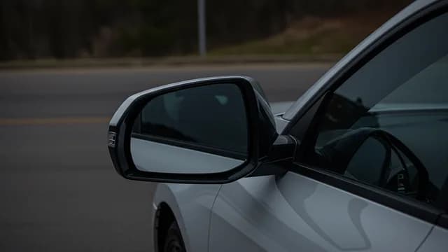 2025 Honda Civic — Honda rearview mirror detached