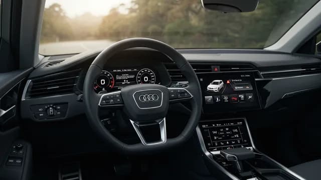2023 Audi e-tron — 2023 Audi e-tron virtual cockpit pixel fault