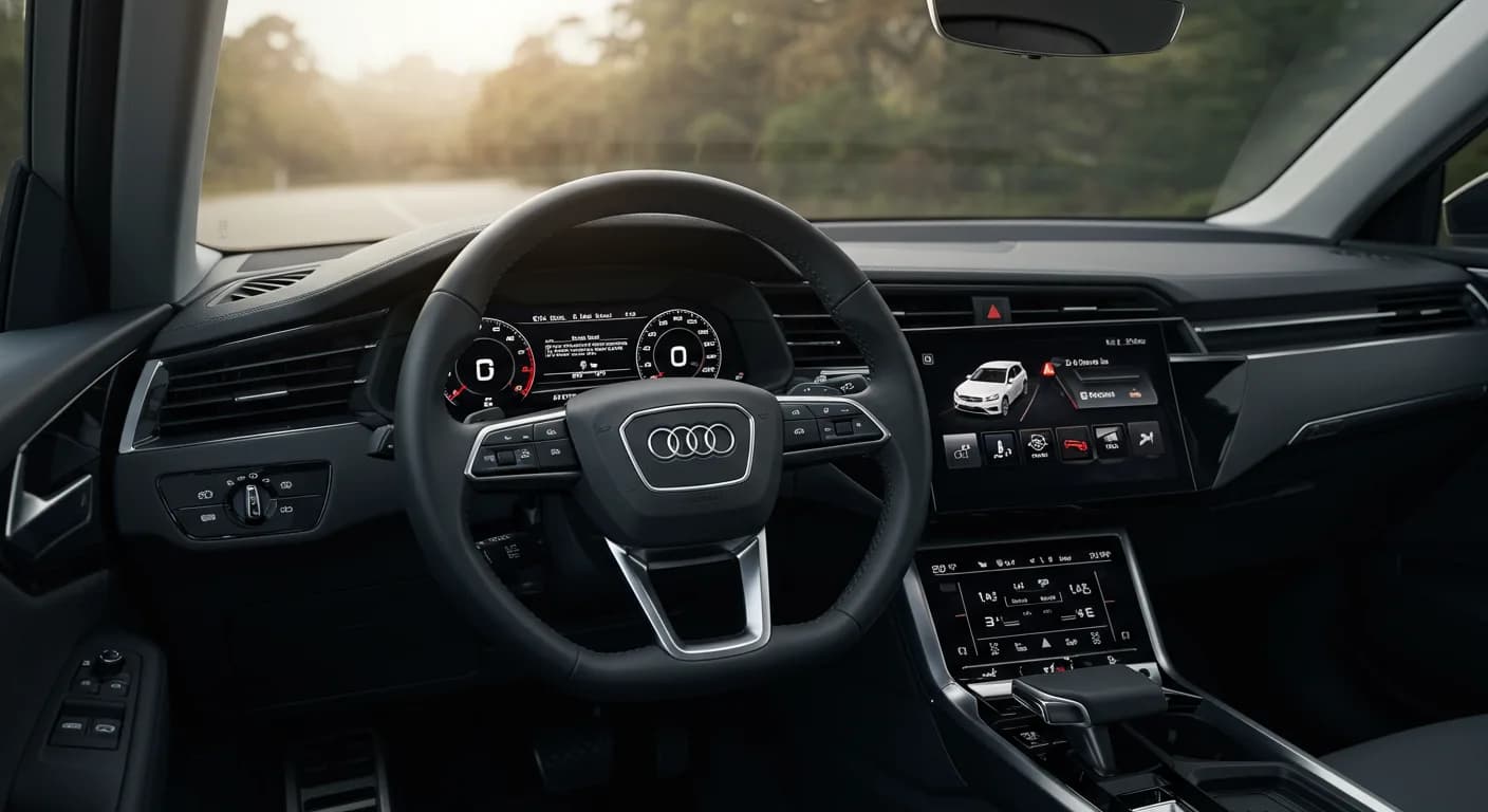 2023 Audi e-tron — 2023 Audi e-tron virtual cockpit pixel fault