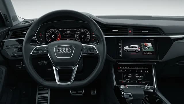 2021 Audi e-tron — Audi virtual cockpit pixel error