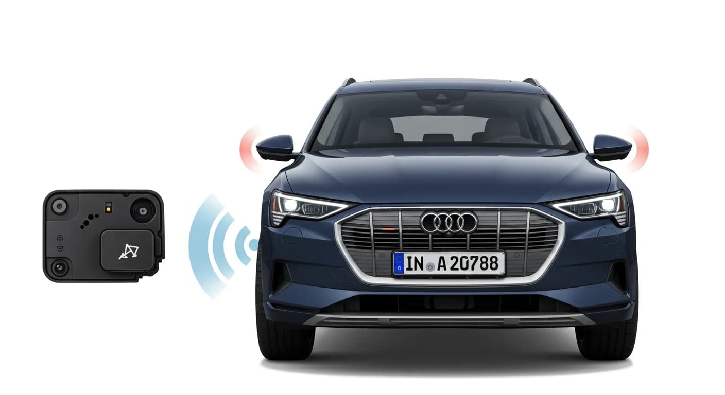 2021 Audi e-tron — Audi e-tron climate control sensor