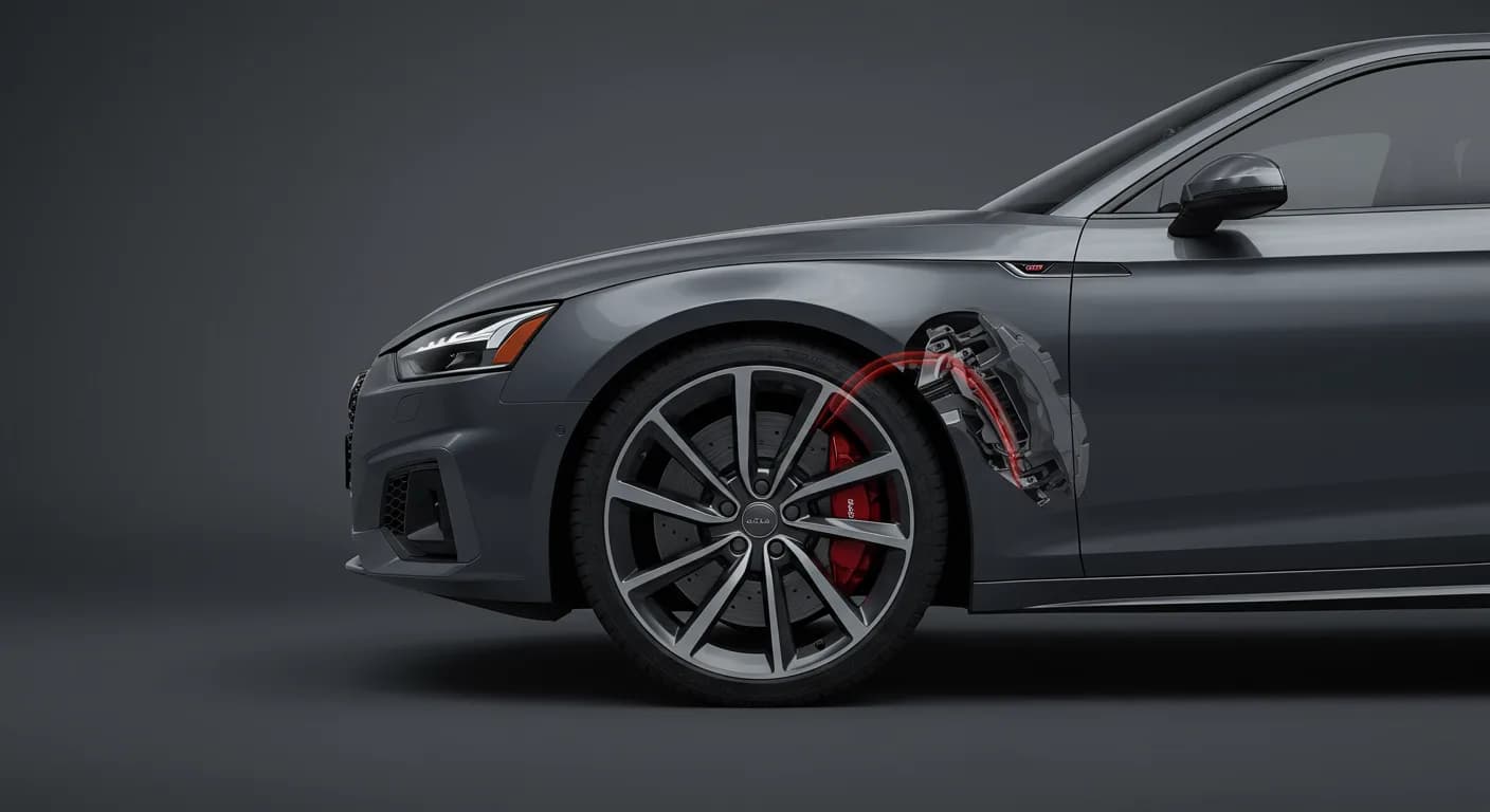 2025 Audi A5 — 2025 Audi A5 electric steering column