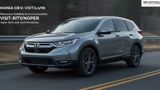 2024 Honda CR-V — Honda CR-V wiper inop