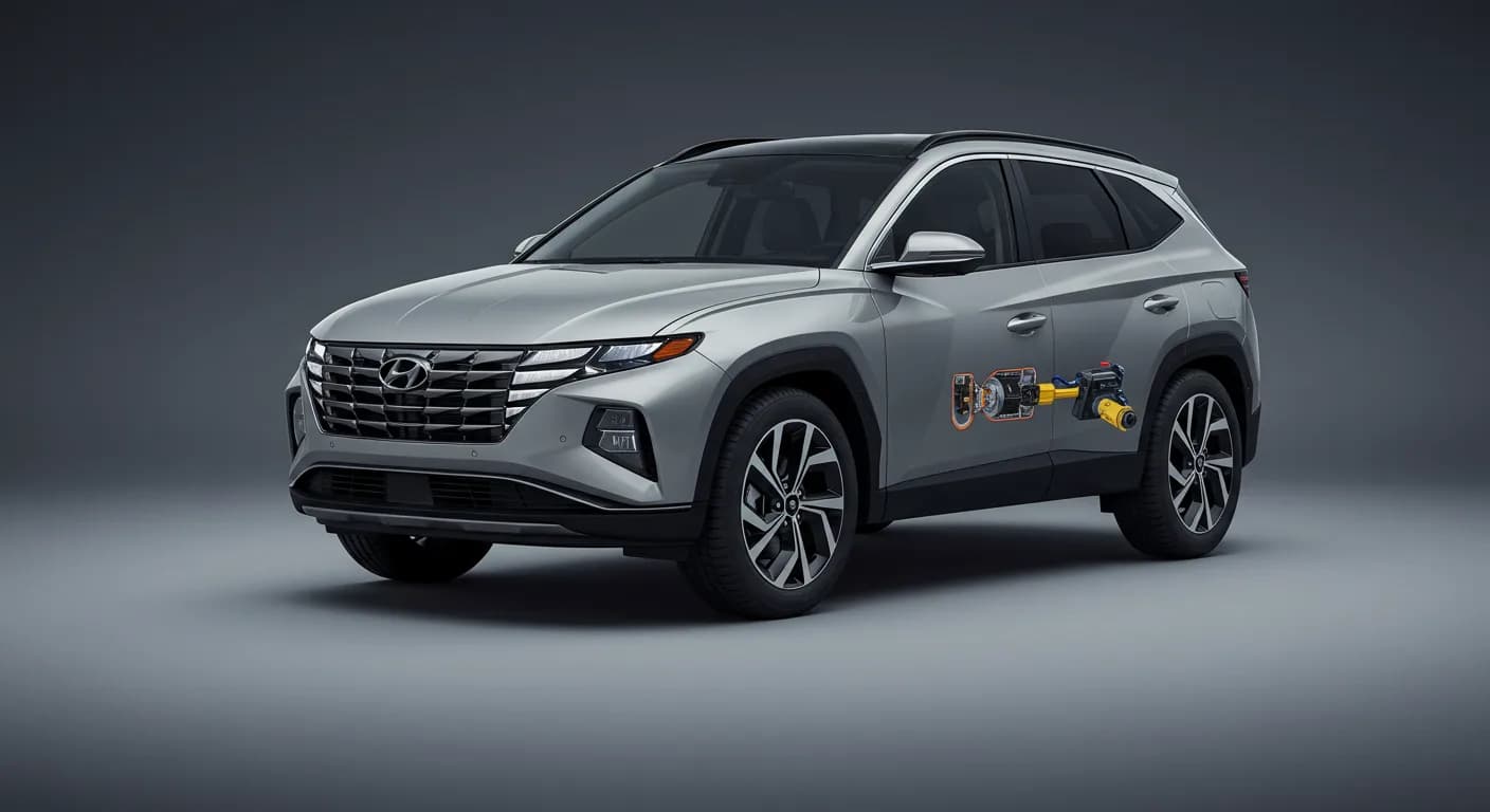 2025 Hyundai Tucson — Hyundai Tucson TDFB suspension