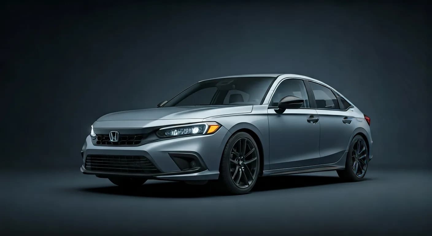 2023 Honda Civic — Honda rearview mirror detached