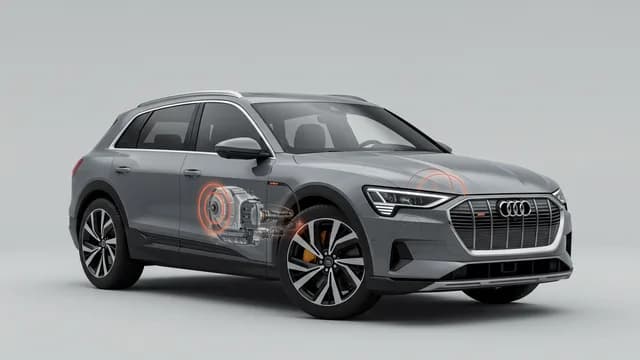 2023 Audi e-tron — Audi e-tron drive motor contamination