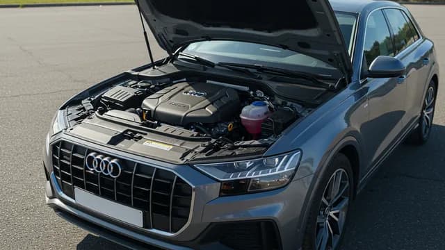 2025 Audi Q8 — Audi EPC light fuel level sender DTC B10581B