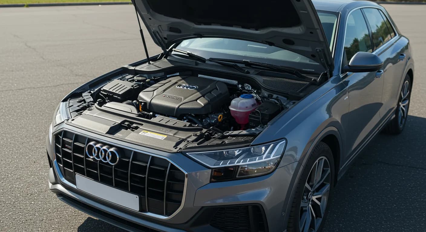 2025 Audi Q8 — Audi EPC light fuel level sender DTC B10581B