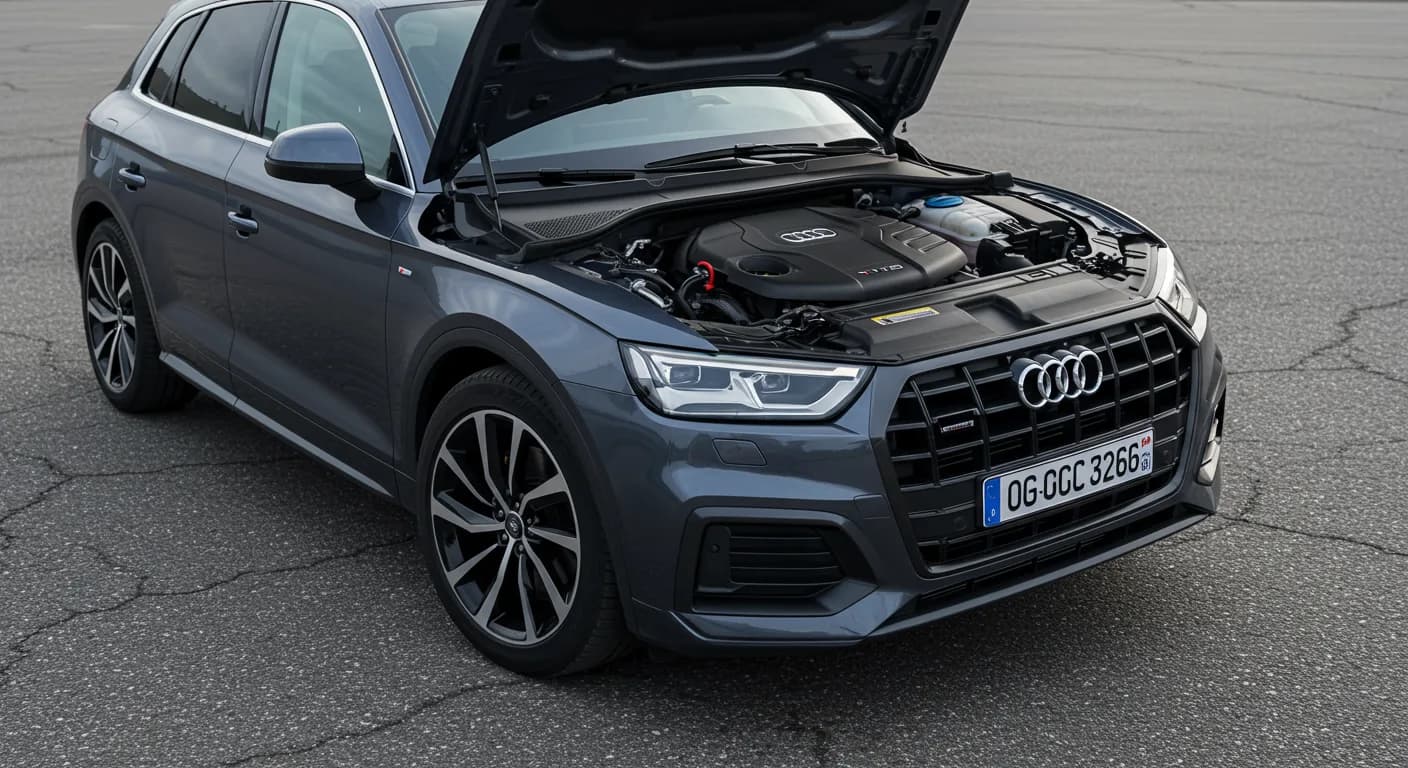 2025 Audi Q5 — Audi A4 engine control unit fault