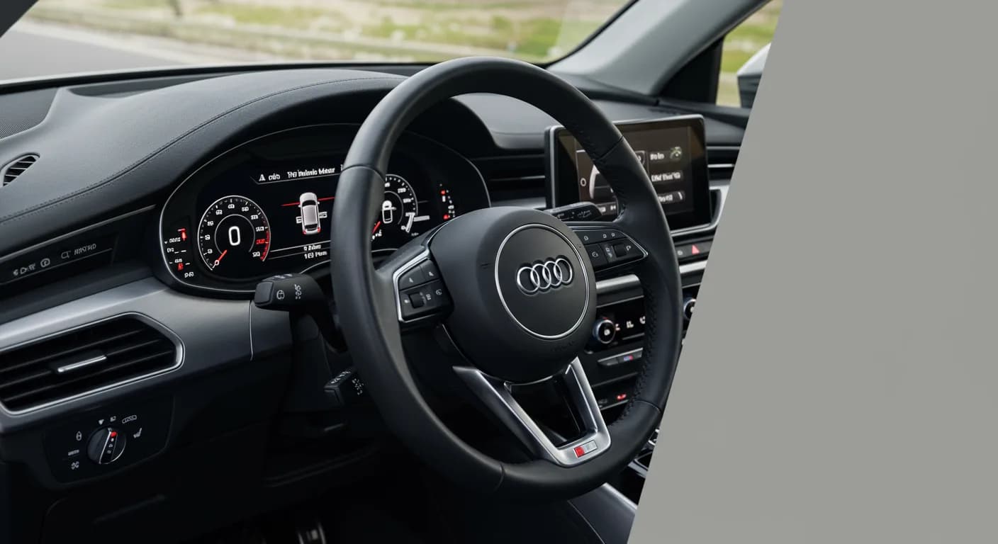 2026 Audi A6 — Audi MMI radio logo