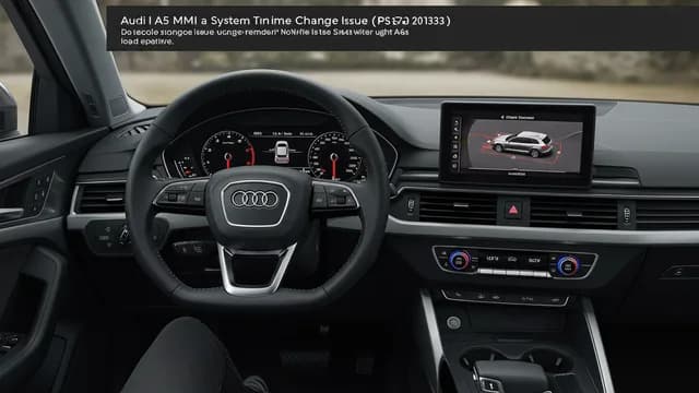 2025 Audi A5 — Audi A5 MMI time change