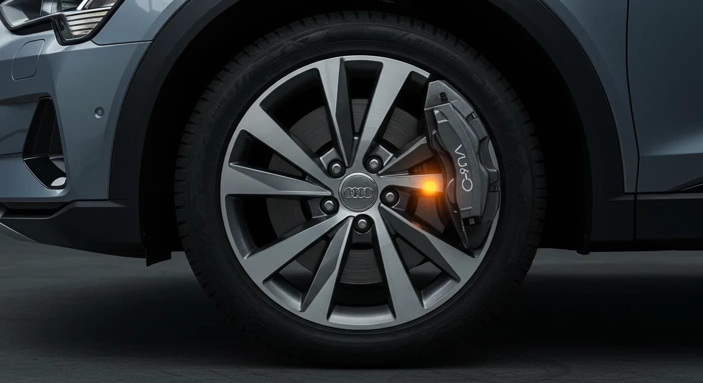 2022 Audi e-tron — Audi steel brake disc corrosion