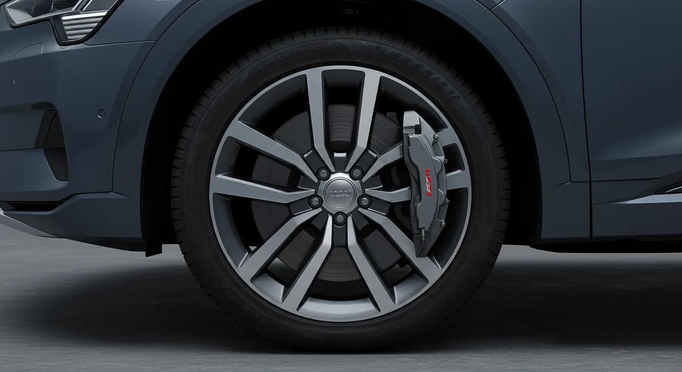 2022 Audi e-tron — Audi e-tron brake disc corrosion