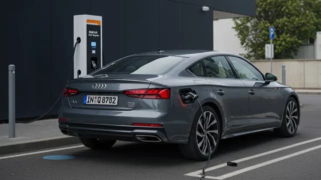 2025 Audi A5 — 2025 Audi A5 charging system fault