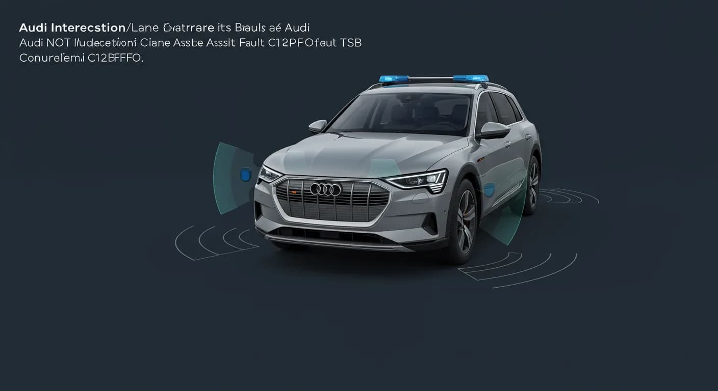 2021 Audi e-tron — Audi intersection assist C12BFF0