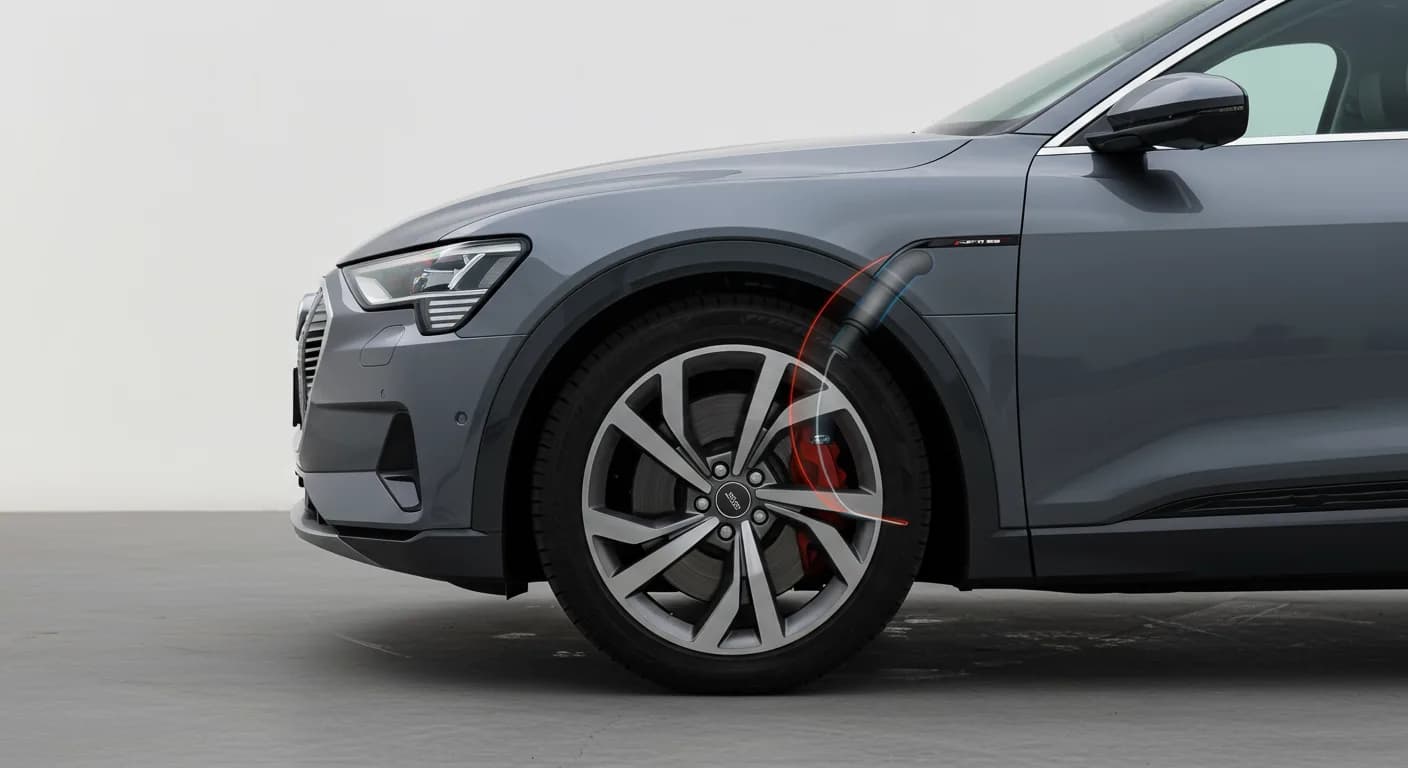 2022 Audi e-tron — Audi e-tron steering wheel heating