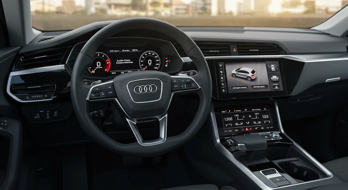2022 Audi e-tron — Audi e-tron pre sense warning