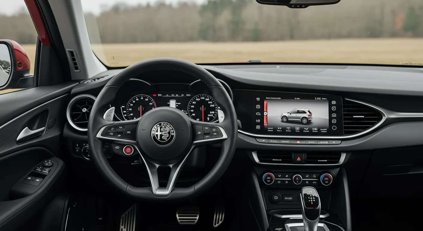 2025 Alfa Romeo Tonale — Uconnect Box Service Message