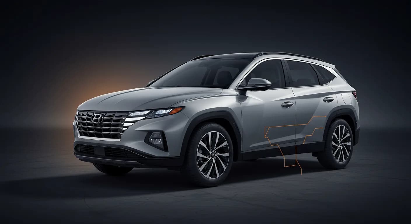 2025 Hyundai Tucson — Hyundai Tucson DCU software error