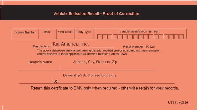 2024 Kia Sportage — manufacturer_communication document image 1