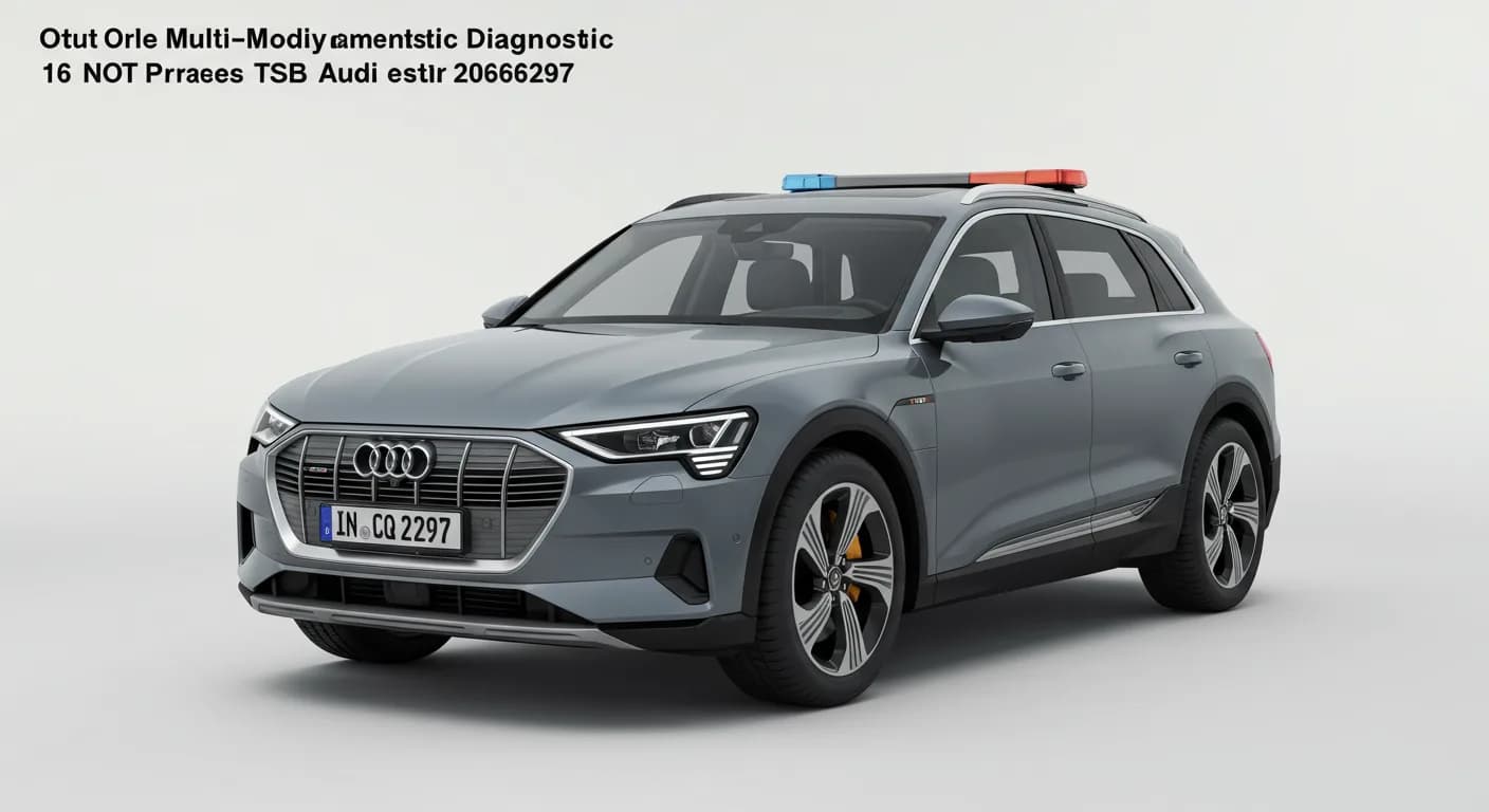 2022 Audi e-tron — Audi e-tron diagnostic issues