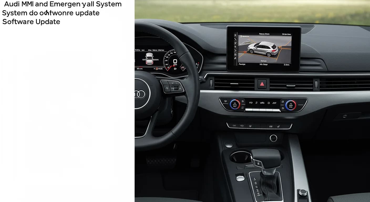 2024 Audi A5 — Audi MMI emergency call fault