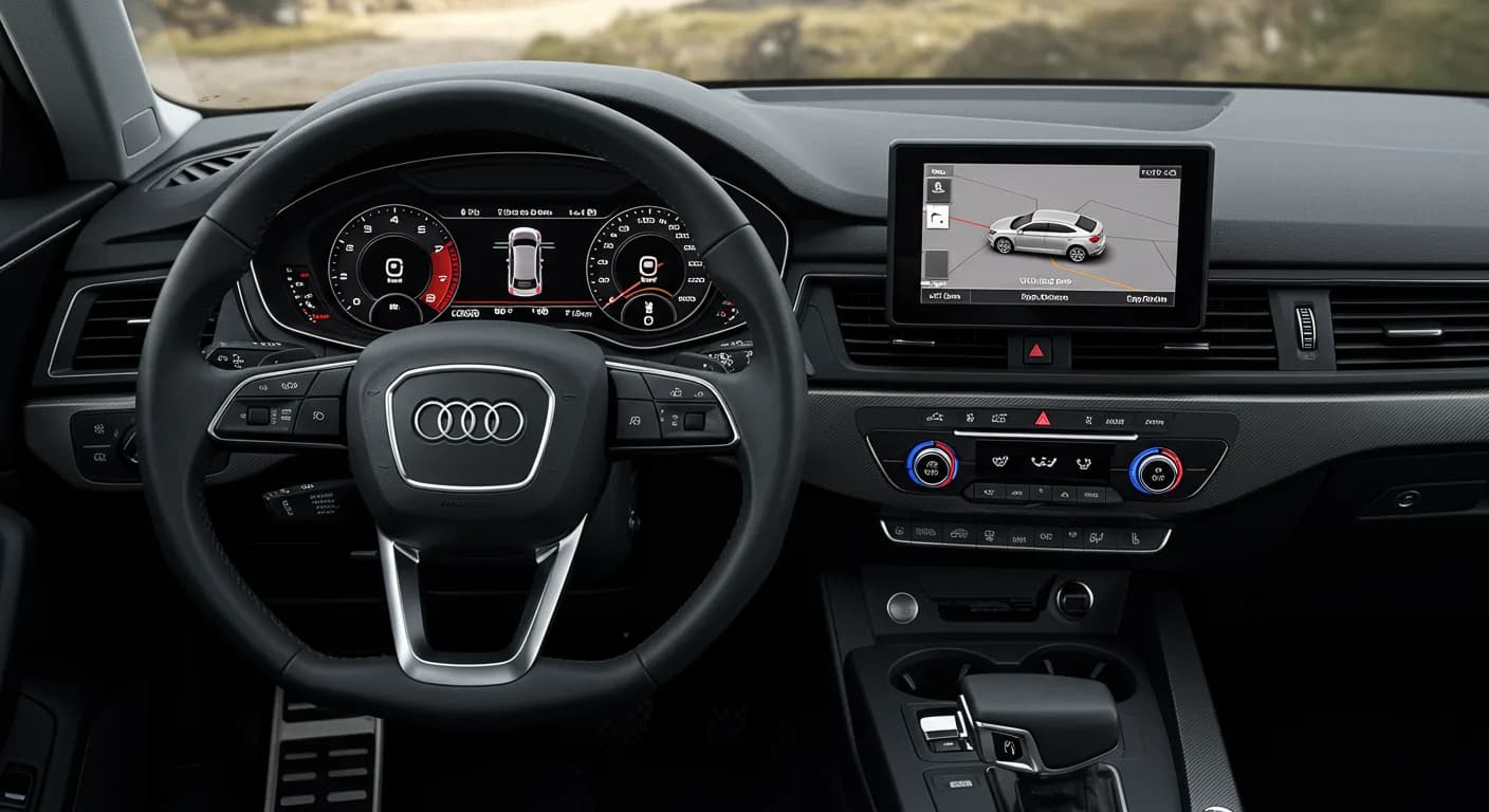 2025 Audi A5 — 2025 Audi MMI CarPlay audio reduction