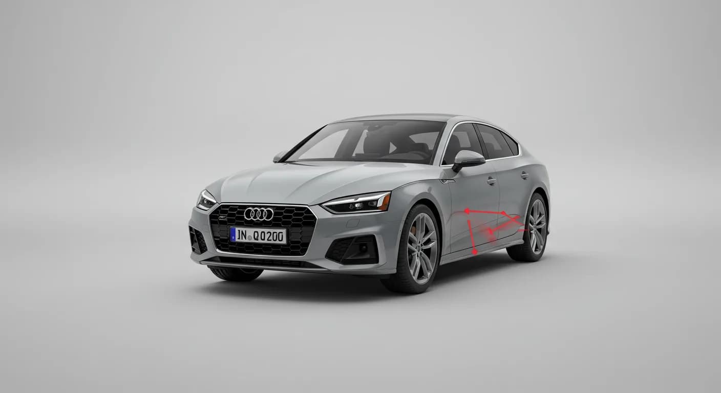2025 Audi A5 — Audi gearbox warning P060A00