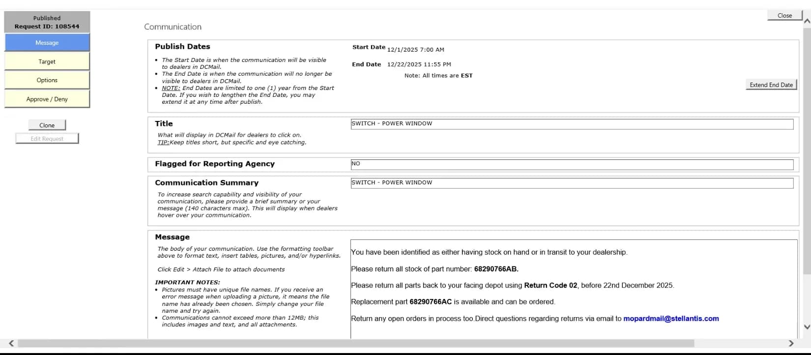 2023 Jeep Wrangler — manufacturer_communication document image 1