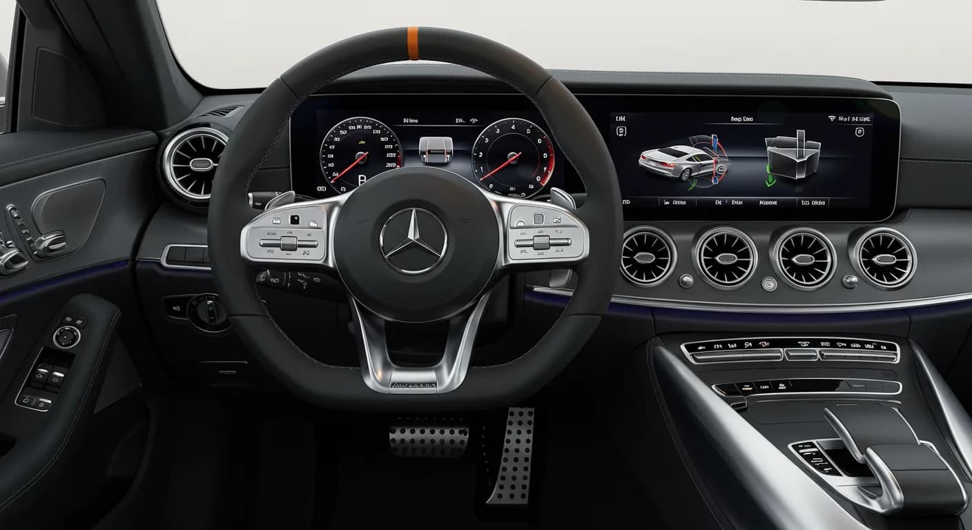 2021 Mercedes-Benz AMG GT — Mercedes-Benz AMG GT parking assist