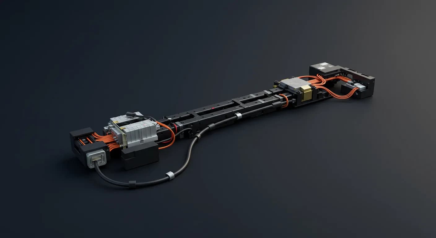 2024 TESLA Cybertruck — Tesla Cybertruck HV harness