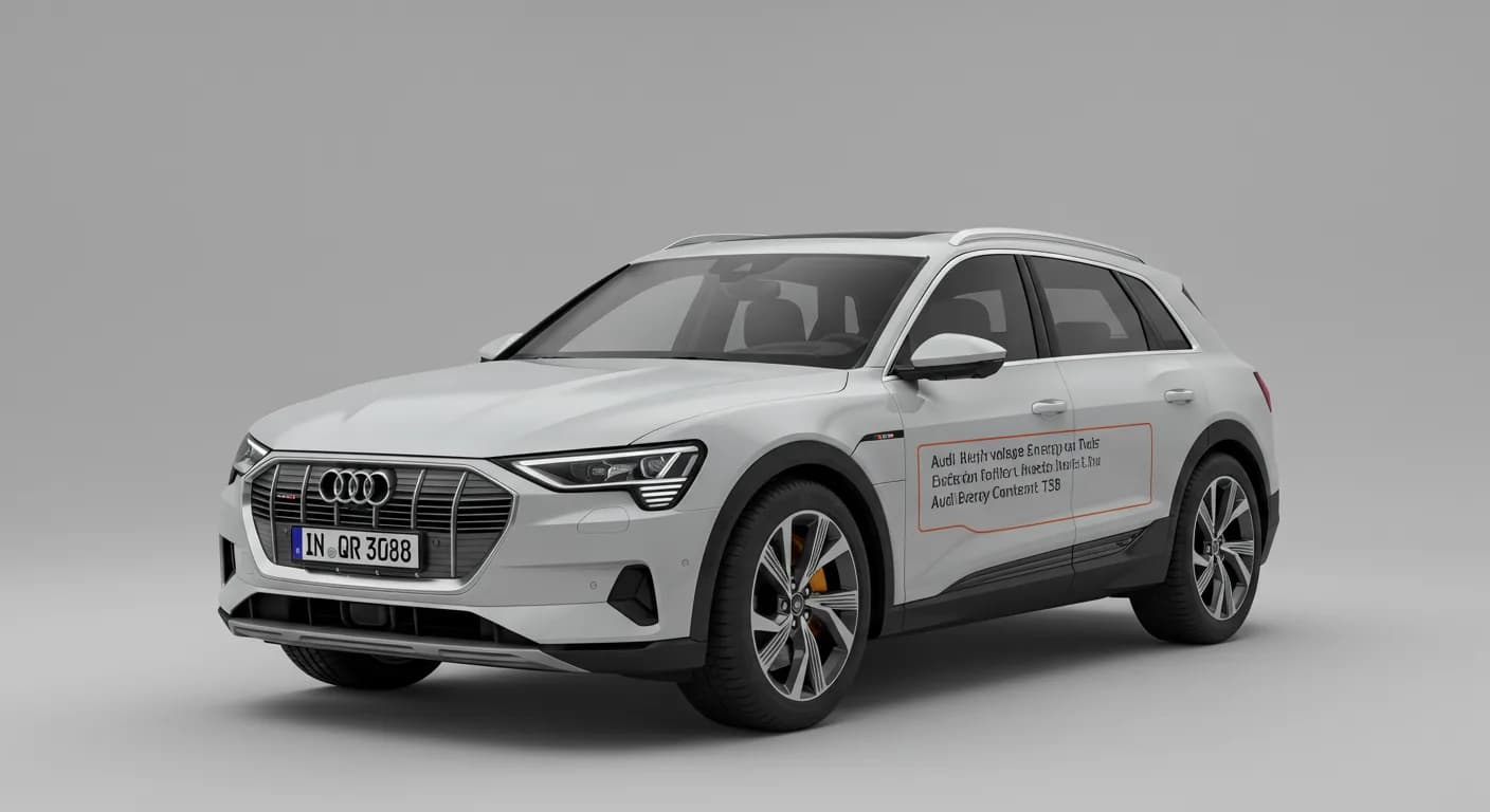 2023 Audi e-tron — Audi battery energy content