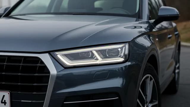 2025 Audi Q5 — Audi Q5 headlight defective