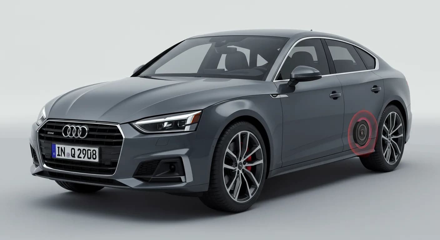 2025 Audi A5 — 2025 Audi A5 belt tensioner error 8118
