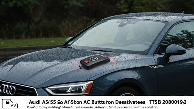 2026 Audi A5 — Audi A5 S5 AC button deactivates