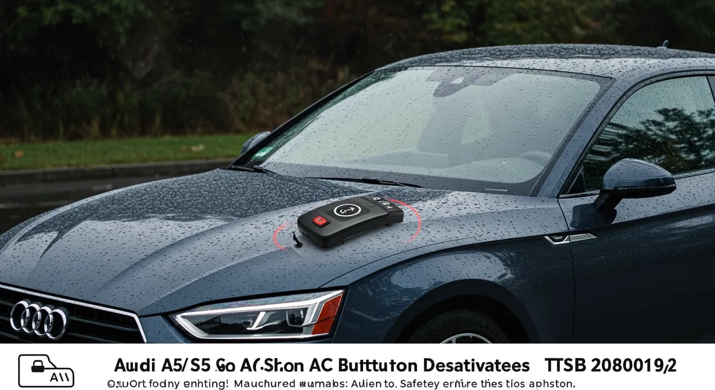 2026 Audi A5 — Audi A5 S5 AC button deactivates