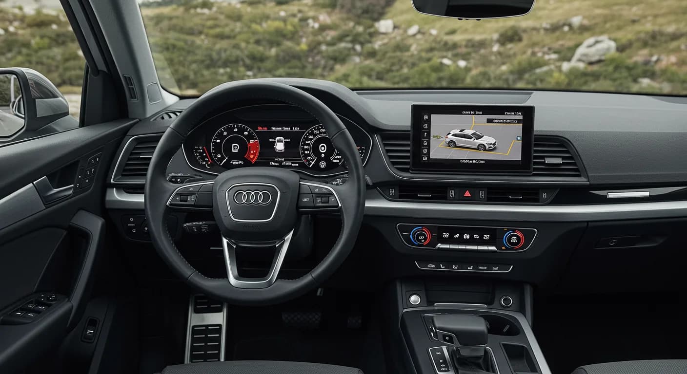 2025 Audi Q5 — 2025 Audi Q5 side assist warnings
