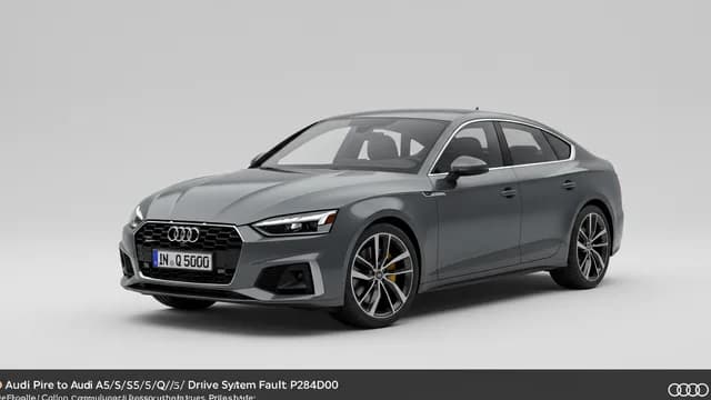 2026 Audi A5 — Audi A5 drive system fault P284D00