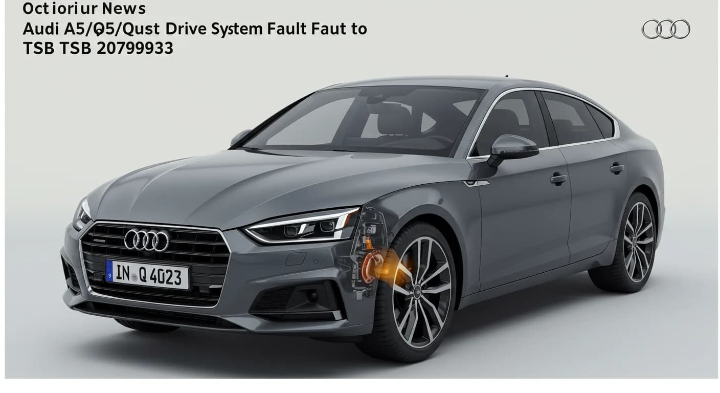 2026 Audi A5 — Audi A5 drive system fault