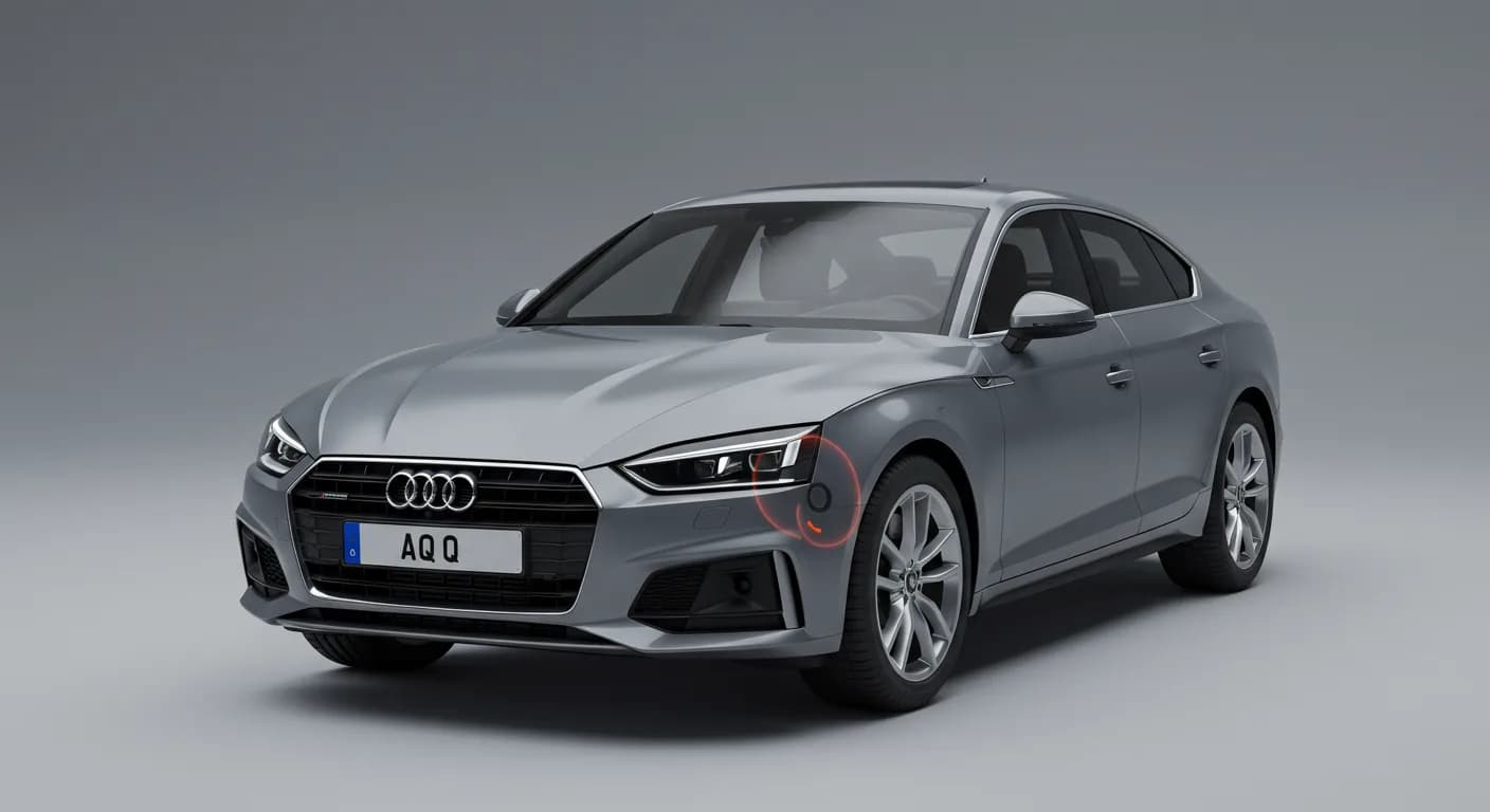 2026 Audi A5 — Audi P cannot be selected