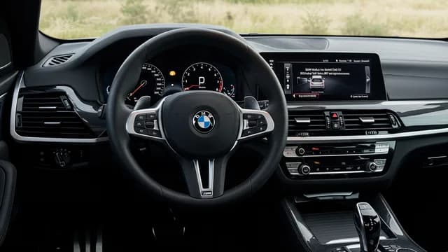 2025 BMW X5 — BMW MFD black CID