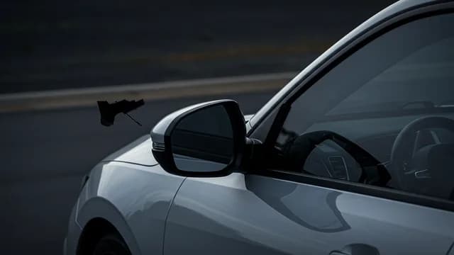 2025 Honda Civic — Honda rearview mirror bracket detached